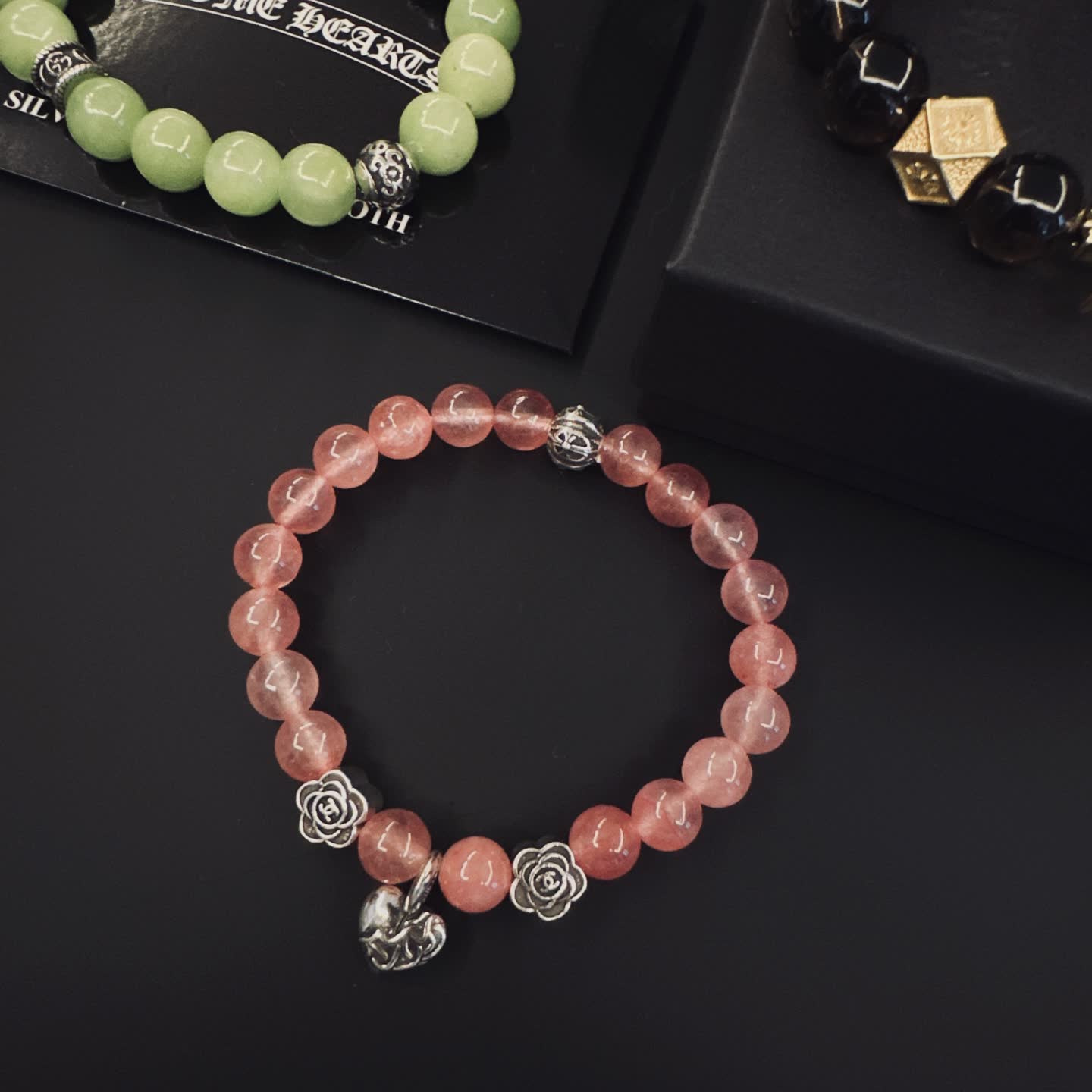 Chrome Hearts Beaded Bracelet Set